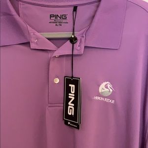 PING performance Golf Shirt NWT